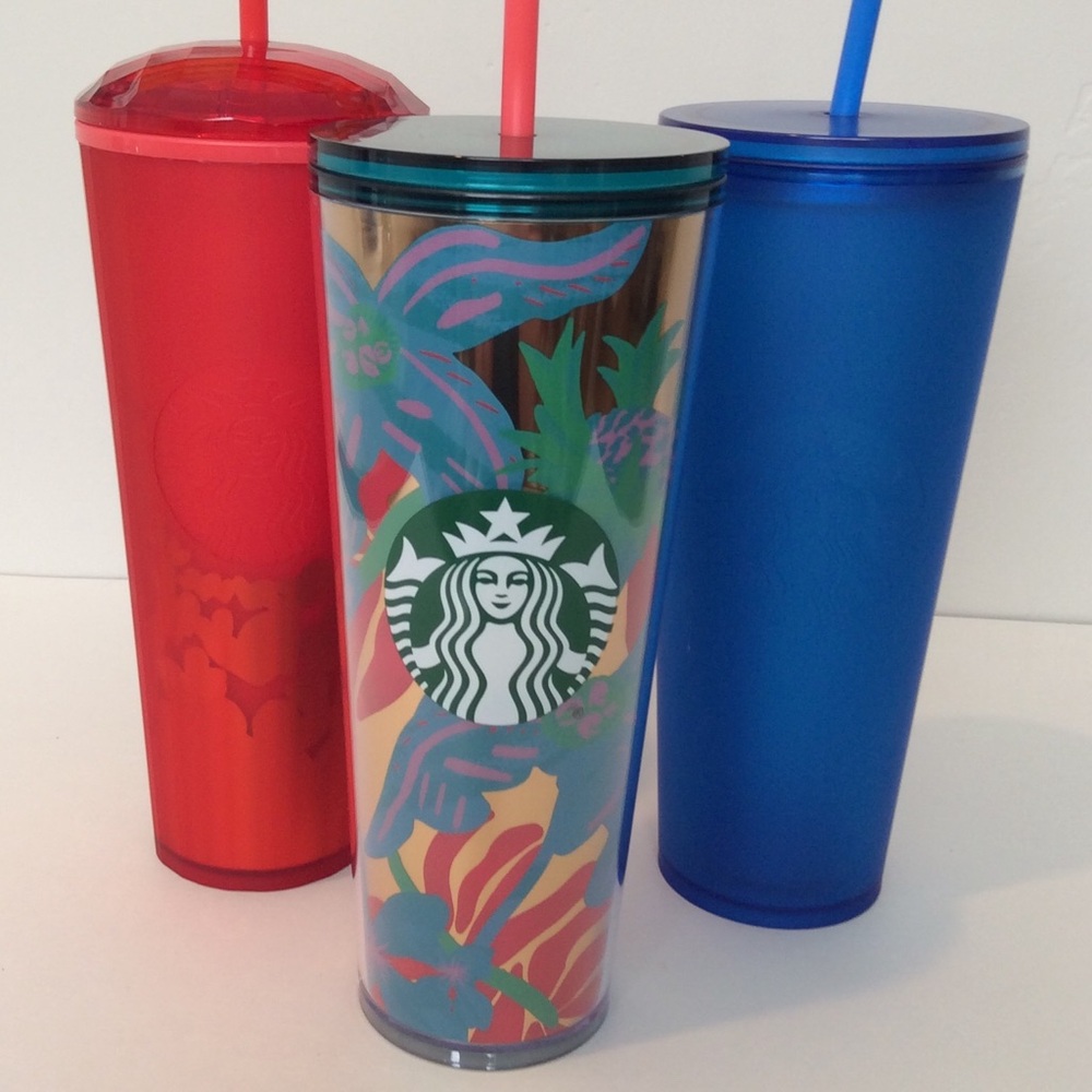 New Starbucks Tumblers 3 24oz